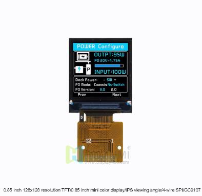 0.85-inch 128x128 square TFT LCD Display.jpg 0.85-inch 128x128 square TFT LCD Display.jpg
